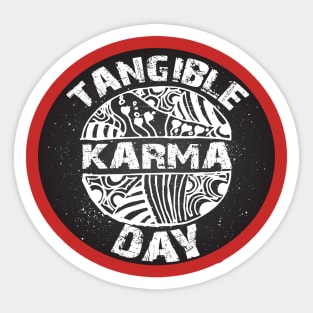 April 6th -Tangible Karma Day Sticker